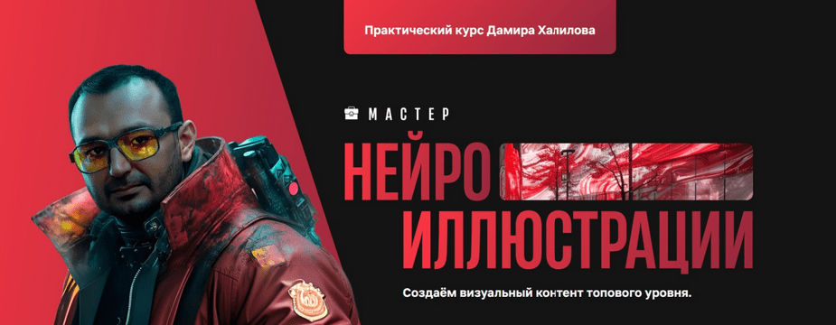 Изображение [Дамир Халилов] Мастер нейроиллюстрации. Тариф Premium (2025)