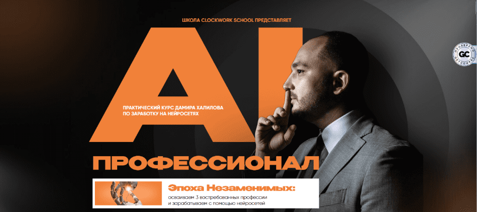 Изображение [Дамир Халилов] AI-профессионал 4.0. Пакет Premium (2025)
