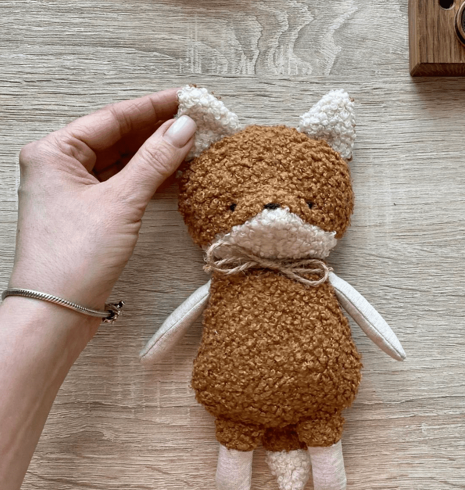 Изображение [Gala palle] Выкройка Лисички с мастер классом по пошиву (2025)