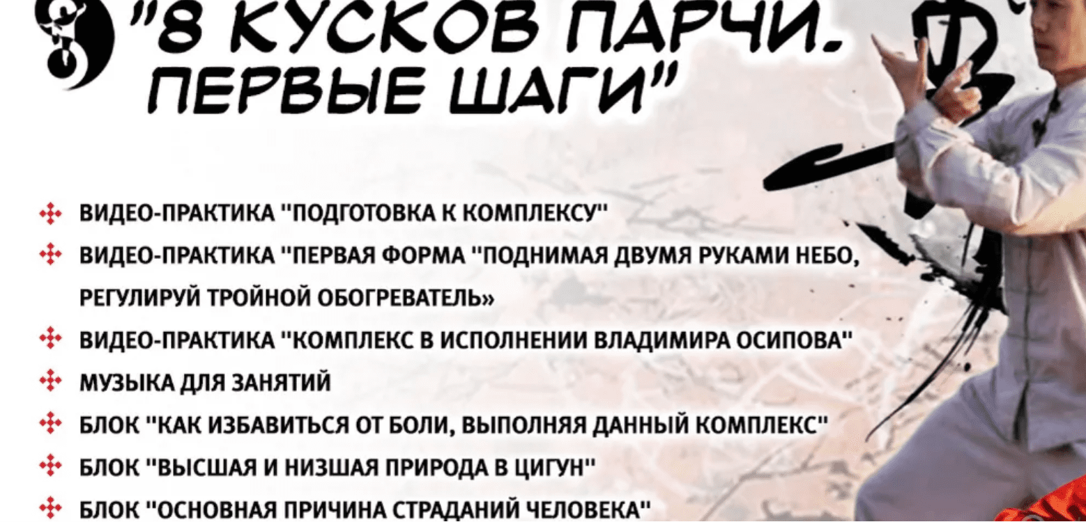 Изображение [Владимир Осипов, мастер Ли Минь] 8 кусков парчи. Первые шаги (2019)