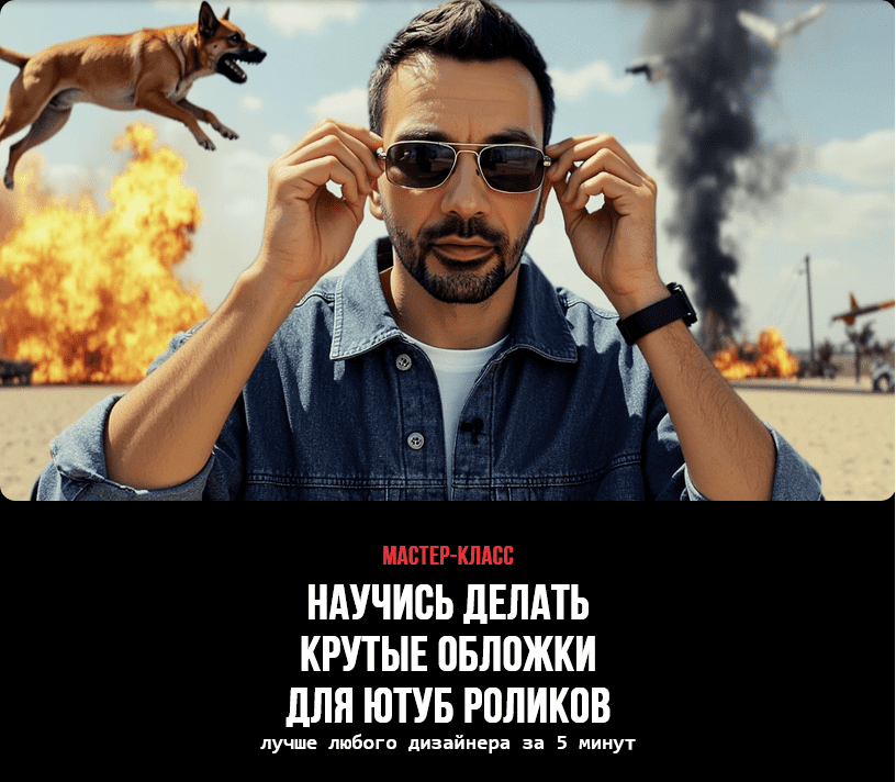 Изображение [Виктор Гаврилов] Научись делать крутые обложки для Ютуб роликов (2025)