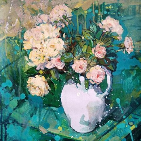 Изображение [Анна Хопта] [enterclass] Розы гуашью (2025)