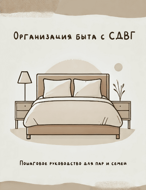 Изображение [Валерия Лосева] Организация быта для людей с СДВГ (2025)