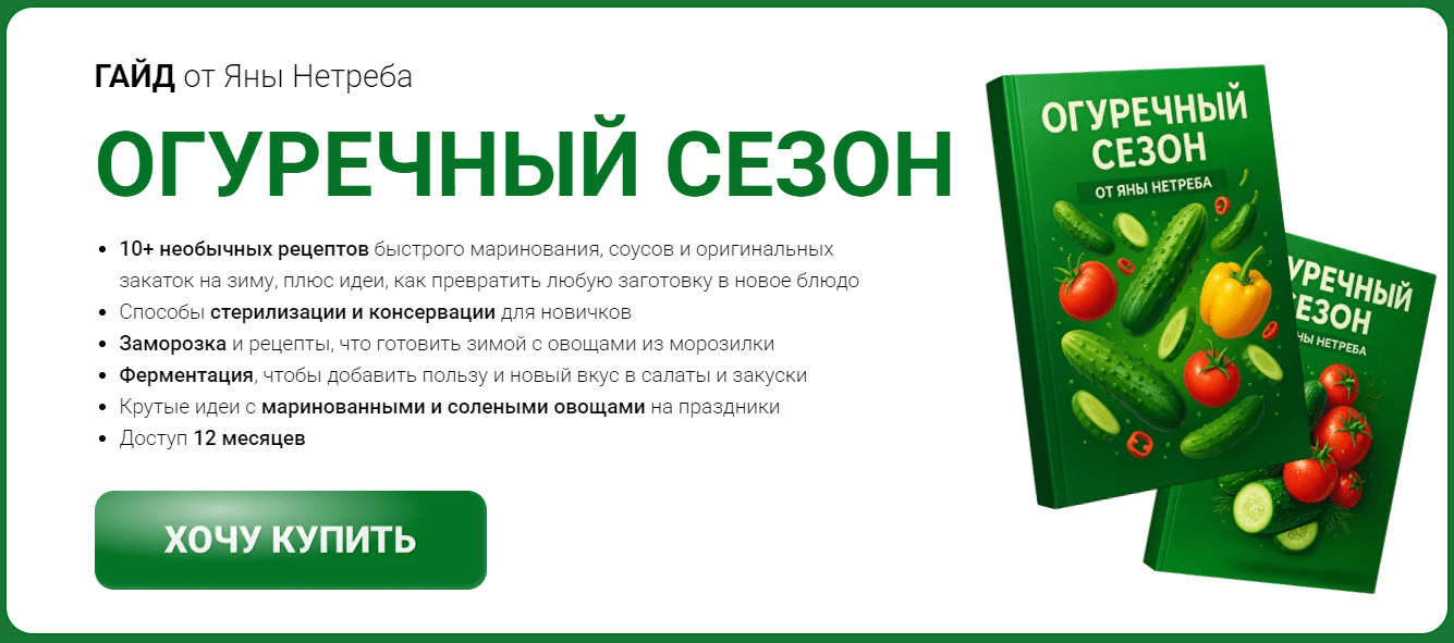 Изображение [Labfood] Яна Нетреба ― Гайд «Огуречный сезон» (2025)