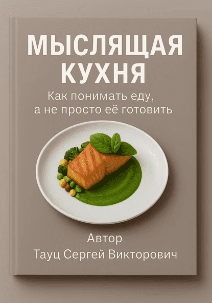 Изображение [Сергей Тауц] Мыслящая кухня. Как понимать еду, а не просто её готовить (2025)