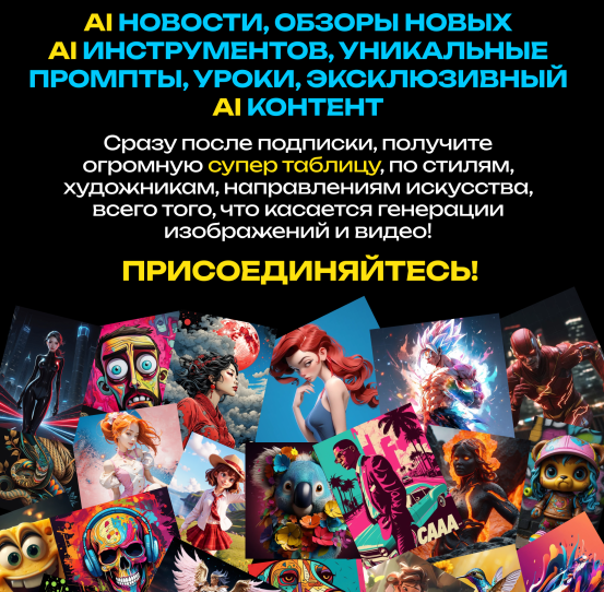 Изображение [NeyroGraph] Сергей Neyrograph ― Искусственный интеллект для творчества и заработка №7 (Август 2025)