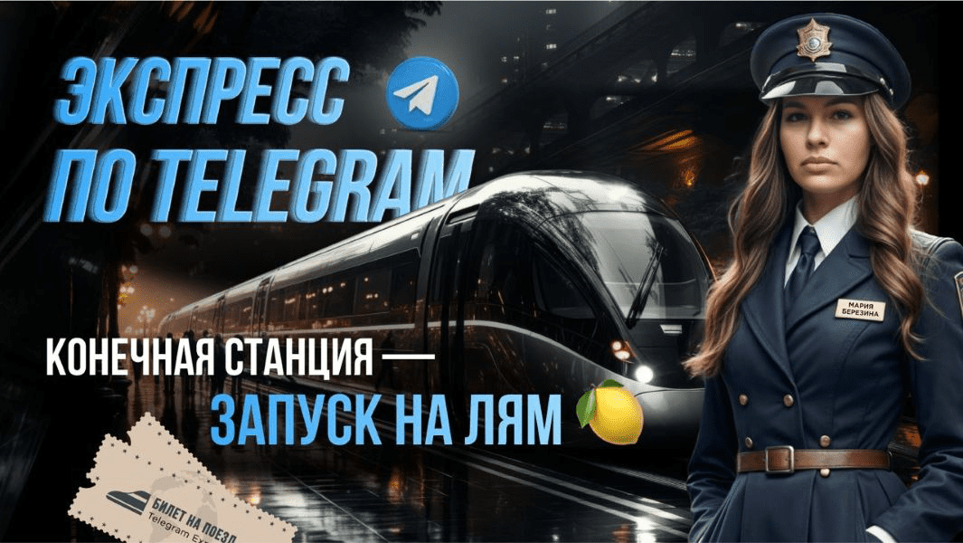 Изображение [Маша Березина] Экспресс по Telegram. Запуск на Лям (2025)