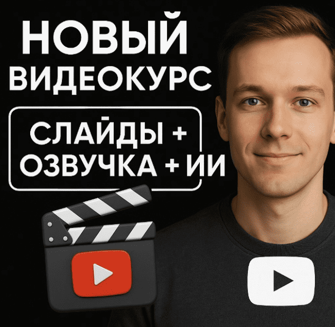 Изображение [Эльдар Гузаиров] Слайды + Озвучка с нуля (2025)
