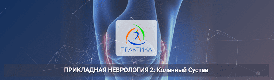 Изображение [Мария Недре] [Центр Практика] Прикладная неврология 2: Коленный сустав (2025)
