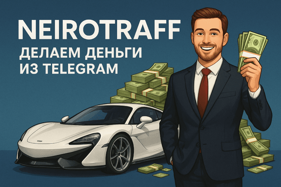 Изображение [Garri Gerd] Neirotraf - делаем деньги из Telegram. Уникальный курс - простая, быстрая методика + автоматизация в комплекте (2025)