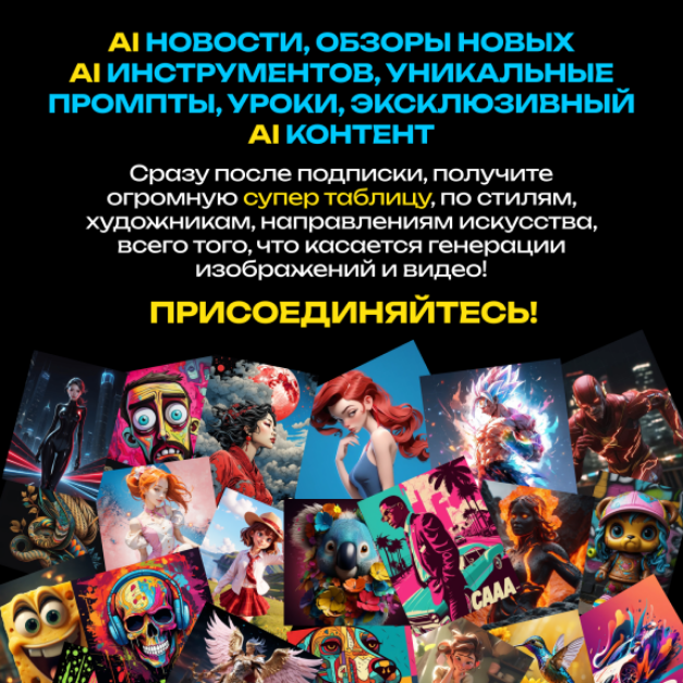 Изображение [Neyrograph] Подписка на контент Искусственный интеллект для творчества и заработка. Сентябрь (2025)