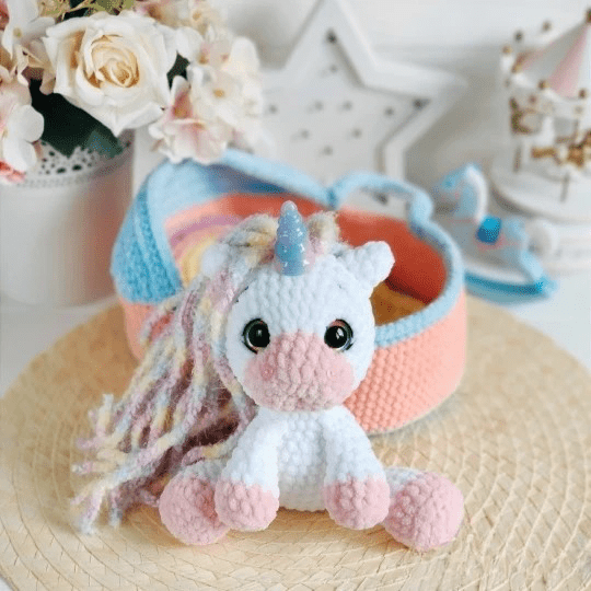 Изображение [Людмила Журавлева] Пони-единорожка Фиби (2024)