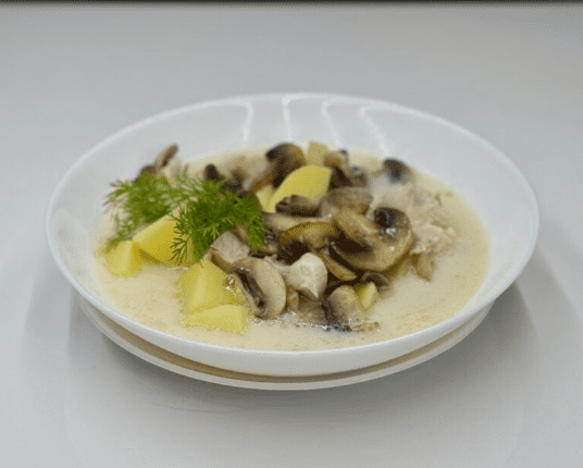 Изображение [Мария Манахова] Крем Суп с Грибами и Сырками (2025)