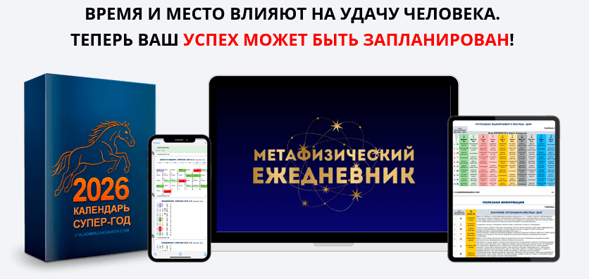 Изображение [Владимир Захаров] Календарь супер-год 2026 (2025)