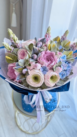 Изображение [buket_zefira_rnd] Анна Иванова ― Премиум букет из зефира. Тариф Без рецепта (2025)