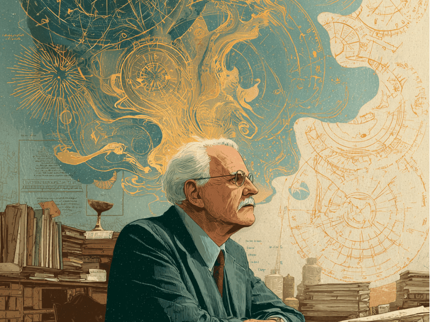 Изображение [Борис Герцберг] [EduNote] От мистики к психологии. Как Юнг пришел от астрологии к архетипам (2025)