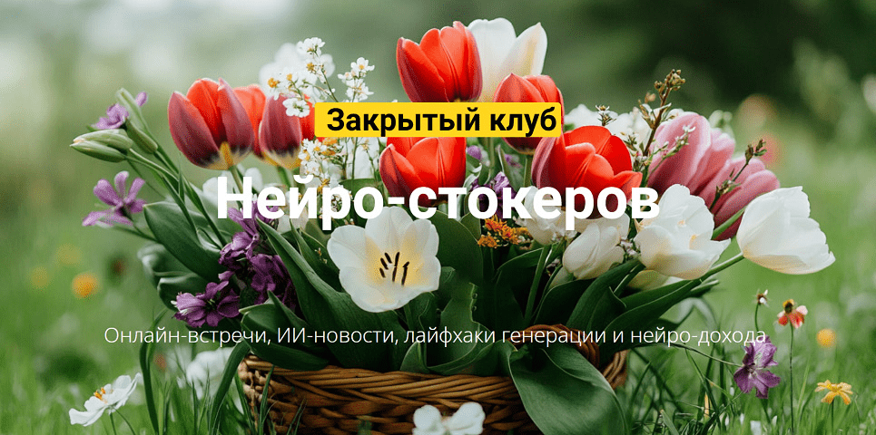 Изображение [Вадим Закиров] Закрытый клуб нейро-фотостокеров на Октябрь (2025)