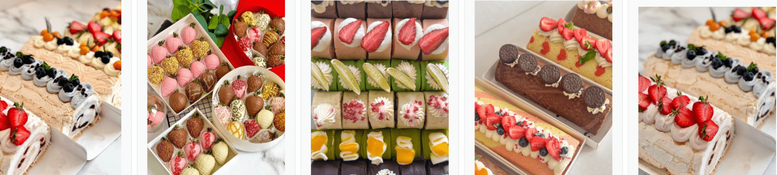 Изображение [Ольга Шмукста] Меренговые и бисквитные рулеты. Клубника в шоколаде (2025)