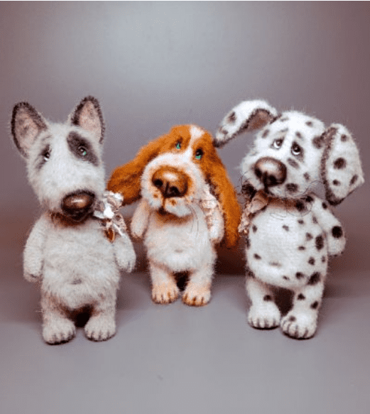 Изображение [Валентина Манаева] [Вязаные игрушки] Собачий бум (2025)